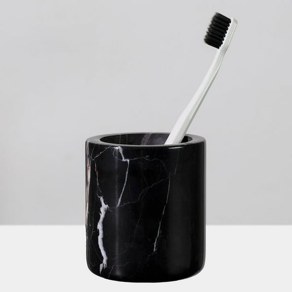 Elegant Black Marble Bath Essentials - Elevate Your Bathroom with Luxurious, Modern Bathroom Decor,Timeless Design,High-Quality Craftsmanship