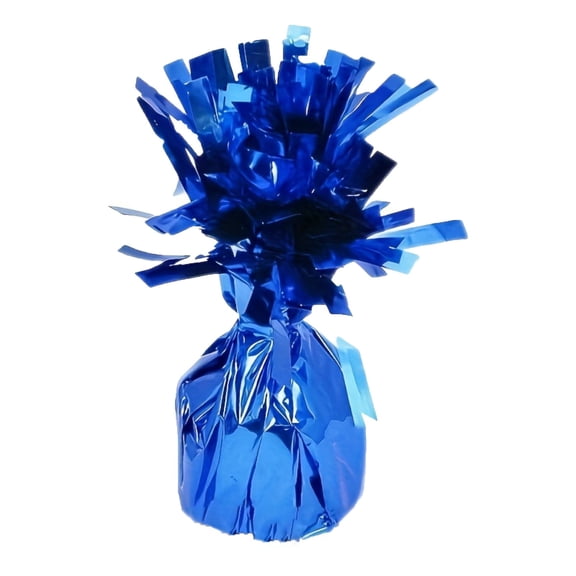Elegant Black Metallic Balloon Weights - Heavy Duty Reusable Balloon Holders for Birthday Parties, Weddings, Graduation, Christmas Decorations, And Events(Blue)Harlik