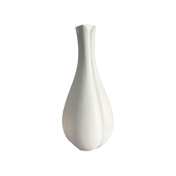 Elegant Black Plastic Vase for Dried Flowers & Pampas – Stylish Home Décor, Office or Shelf Display, Lightweight & Stable for Versatile Use