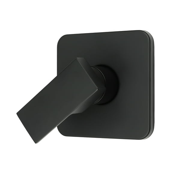 Elegant Black Shower Head with Anti-Rust Stainless Steel, 8x8-Inch Large Shower Head, Adjustable Height, Simple Operation, Perfect for Any Bathroom