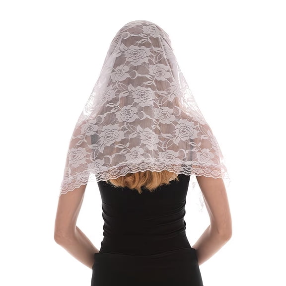 Elegant Black and White Arc-Shaped Wedding Veil Breathable Gauze Scarf for Brides Outdoor Ceremony