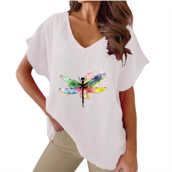 Elegant Blouses for Women Dressy Casual Drop Shoulder Longline Womens Summer Tops Dressy Casual Vintage T Shirts Generic Blouses for Women