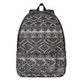 thumbnail image 1 of Elegant Bohemian Backpack for Women: Spacious & Lightweight Boho Bag with Front Zipper Pocket, Great Gift for School, University, Commute, Work, Travel, Vacation & Daily Use, Stylish & Practical., 1 of 5