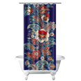 thumbnail image 1 of Elegant Bohemian Shower Curtain - Classic Paisley Floral Pattern with Retro Ethnic Influence, 36x72 Inches, 1 of 5