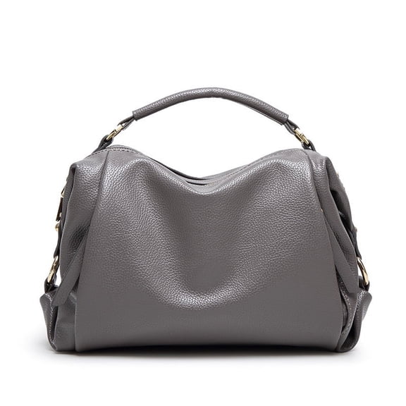 Elegant Boston Shoulder Bags for Women Luxury Designer Handbags Soft PU Leather Female Large Crossbody Messenger Bag Bolso Mujer