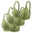thumbnail image 1 of Elegant Bow Breathable Full Coverage Underwire Bra For Comfortable Support Everyday T Shirt Lingerie, 1 of 6