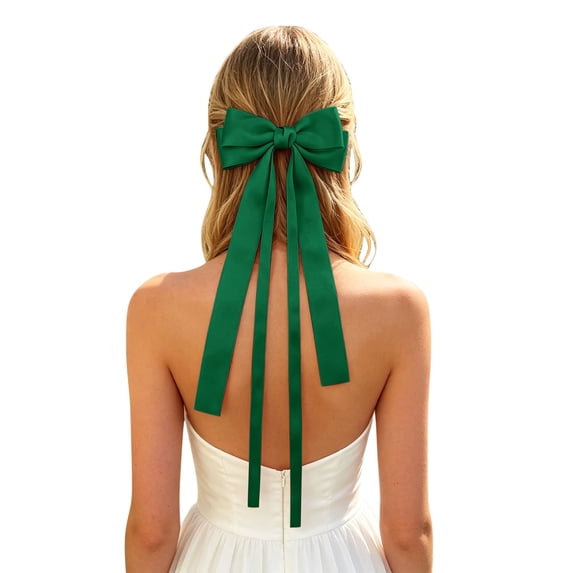 Elegant Bow Hairband with Flowing Ribbon Ties Stylish Headband for Girls Daily Wear