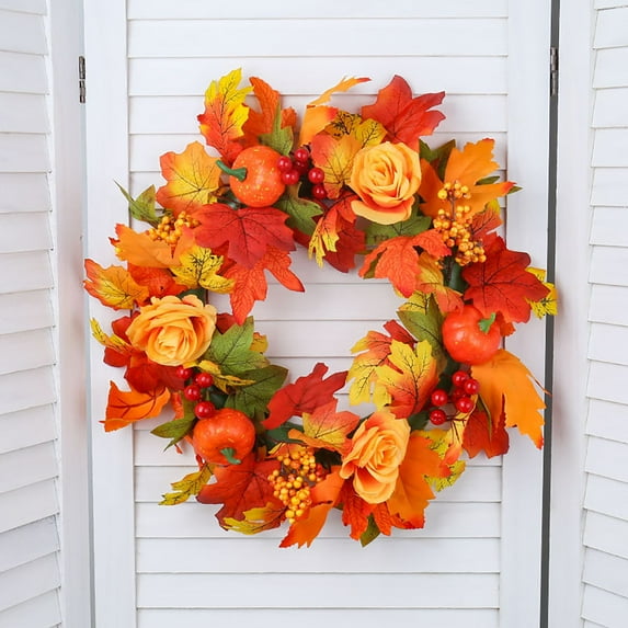 Elegant Boxwood Wreath for Year-Round Front Door Greenery Arrangement Crafted from Durable Polyester and Materials