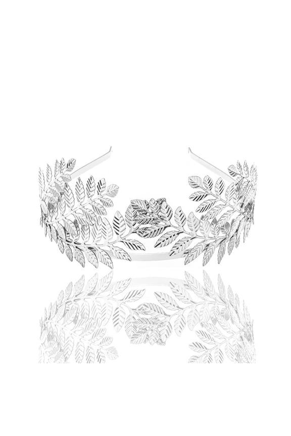 Elegant Bridal Leaf Headband for Wedding European Style Hair Vine Floral Headpiece for Brides for and Festivals Hair Accessories