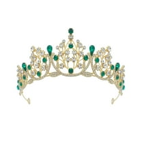 Elegant Bridal Rhinestone Head Chain Wedding Pageant Hair Accessories for 18th Birthday Celebrations