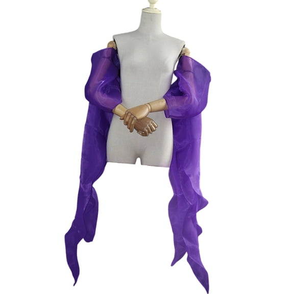 Elegant Bridal Sleeves Sheer Floating Ribbon Sleeves Arm Coverage Wedding Accessory For Bride Comfortable to Wear