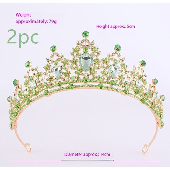Elegant Bridal Wedding Crown - Durable & Comfortable Accessory for Brides