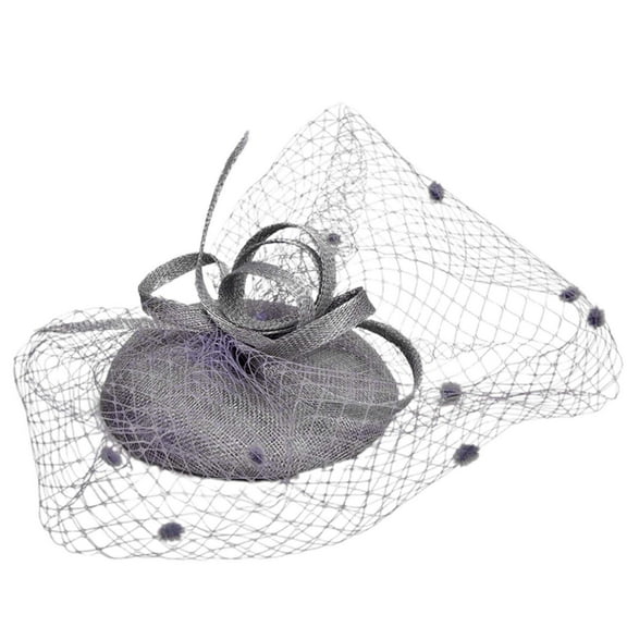 Elegant Bride Hat with Vintage Linen Netting for Weddings and Parties – Headpiece and Hair Accessory Most Comfortable Headband Mens Sweat Bands Sports Headbands Sweat Band Headband for Women