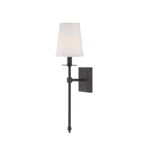 Open Box Elegant Bronze Wall Sconce - Monroe