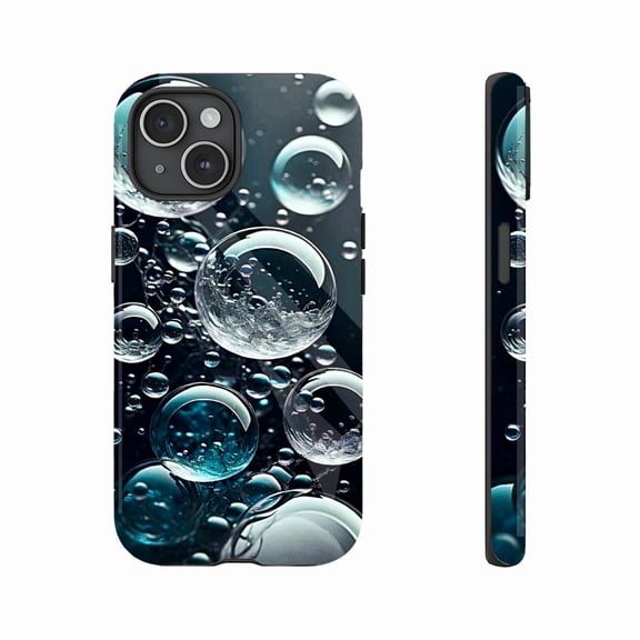 Elegant Bubble Design iPhone Case for Style-Conscious Users - Durable Protective Cover Compatible with iPhone 11/12/13/14/15/16 (Pro Max/Plus)