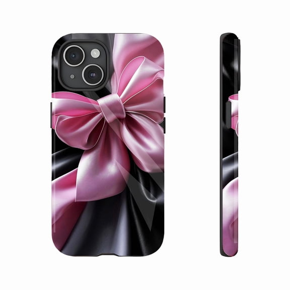 Elegant Butterfly Bow Women's Phone Case for iPhone 11/12/13/14/15/16 (Pro Max/Plus) – Durable Shockproof Soft TPU with Adjustable Strap, Perfect for Valentine's Day, Mother's Day or Any Occasion, St
