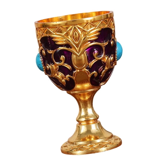 Elegant Butterfly Embossed Metal Wine Drinking Cup Goblet With European Designs Shot Glass For Home And Party Use