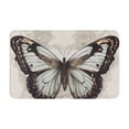 thumbnail image 1 of Elegant Butterfly Rugs Washable Cover Floor Rug Carpets Home Decorations for Bathroom Kitchen Bedroom Indoor 31.5x20 inch, 1 of 6