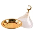 thumbnail image 1 of Elegant Cake Stand with Lid Party Table Candy Dish Storage Tray Snacks Plate, 1 of 12