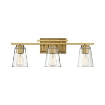 Savoy House Calhoun 3-Light Bathroom Vanity Light in Warm Brass - 8-1020-3-322