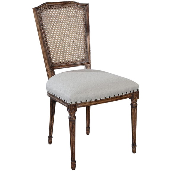 Elegant Cane Back Side Chair | Ellen Collection