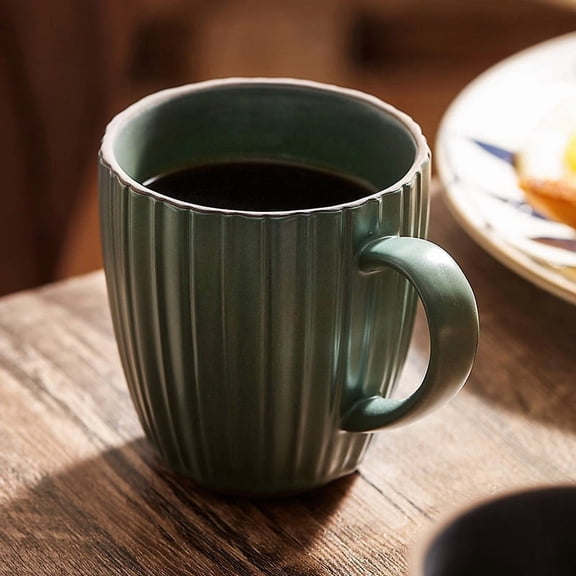 Elegant Ceramic Coffee Mug Set for Couples - 280ml, Perfect for Shared Moments and Daily Use