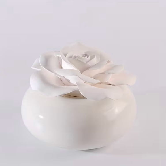 Elegant Ceramic Essential Oil Diffuser for Home Decor - Aromatherapy Fragrance Dispenser