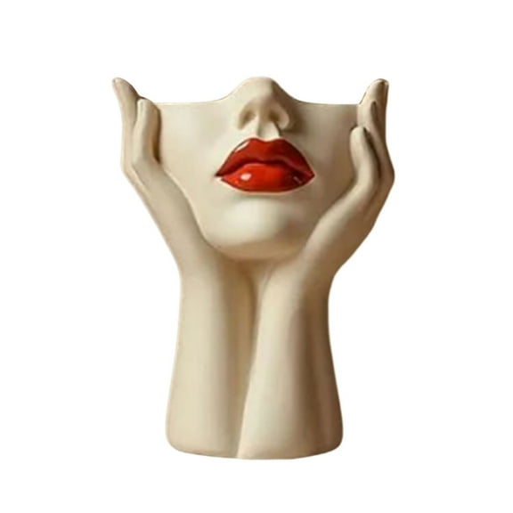 Elegant Ceramic Hand Sculpture Modern Minimalist Decorative Art For Home Office Living Room Bedroom Or Gift Use