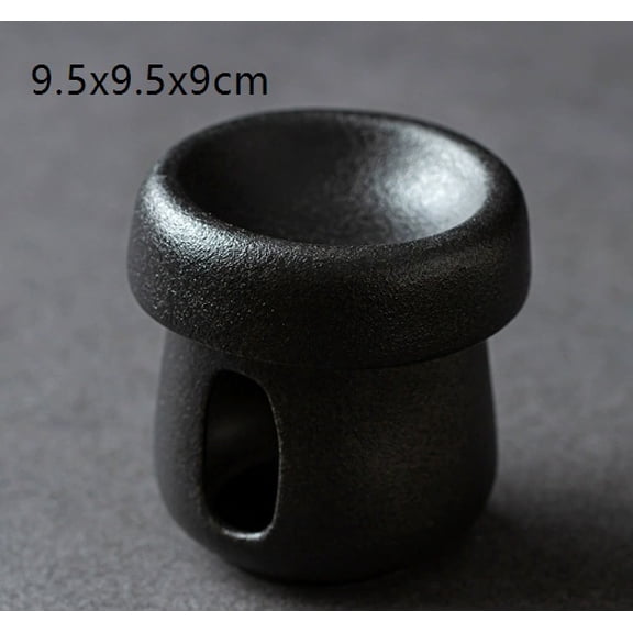 Elegant Ceramic Mushroom Aromatherapy Burner - Essential Oil Diffuser for Home Decor