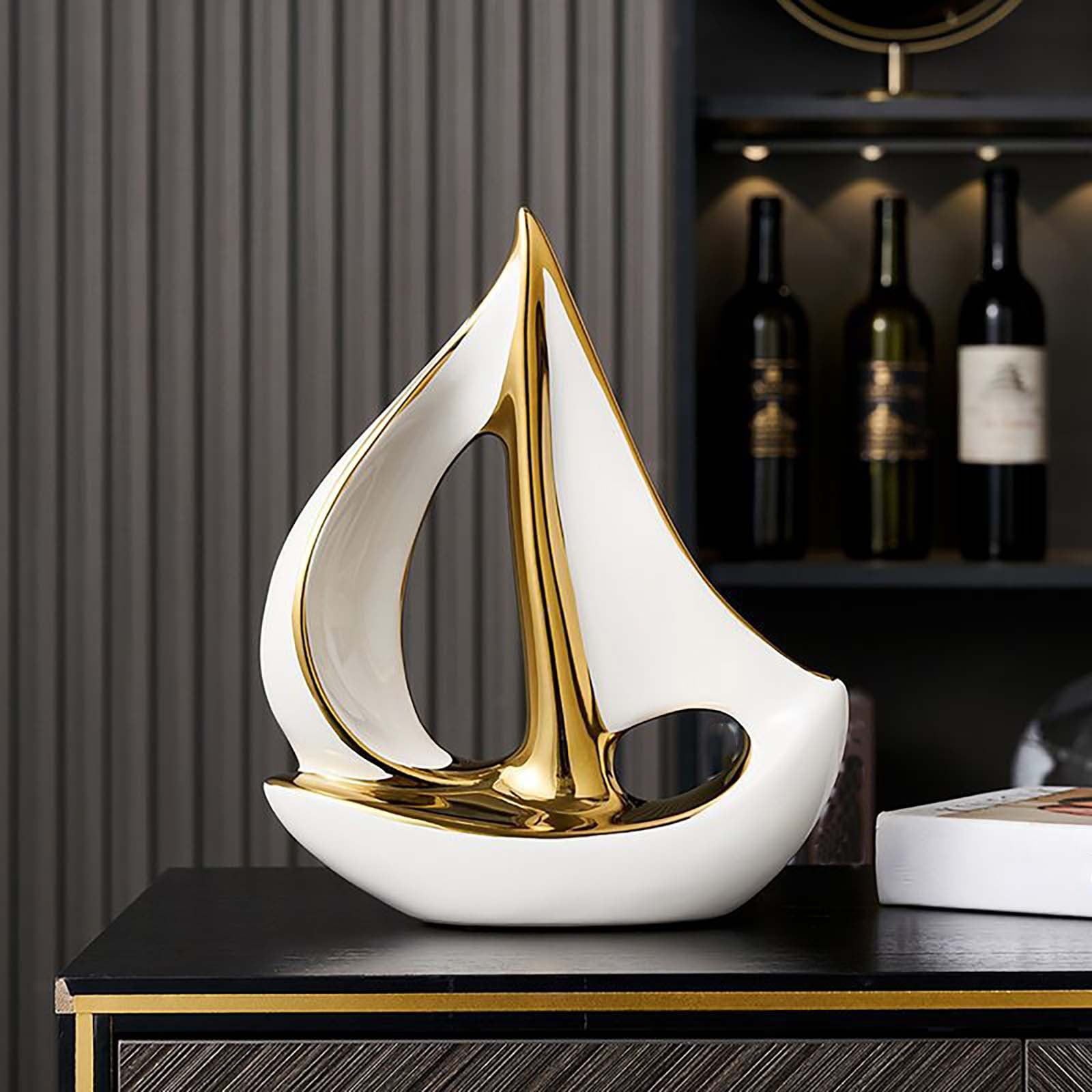 Elegant Ceramic Ornament For Living Room Entryway Liquor Cabinet TV ...