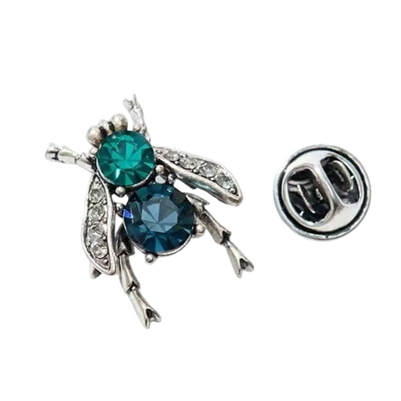 Elegant Charm Bees Enamel Brooch Secure Fit For Party Dress Attire
