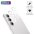 thumbnail image 1 of Elegant Choise 2Pcs Camera Lens Protector Tempered Glass for Samsung Galaxy S24 Ultra/S24 Plus/S24, Clear, 1 of 8