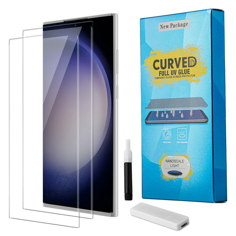 Verre trempé série ‘Frame Full Glue’ pour Samsung Galaxy S23 et S22