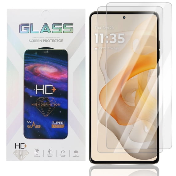 Elegant Choise 2Pcs Screen Protector for Moto G Stylus 5G 2024 Tempered Glass Films, Clear