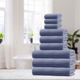 thumbnail image 1 of Elegant Choise 3/9 Pieces Candy Fleece Towel Set - Ultra Soft Bath, Hand & Face Towels in 4 Colors | Quick-Dry & Luxurious, 1 of 19