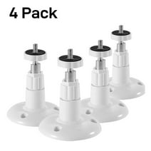 Elegant Choise 4Pcs Wall Mount Stand Bracket for Arlo Pro Security Camera Indoor Outdoor, White