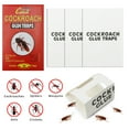 thumbnail image 1 of Elegant Choise 5-20PCS Roach Trap Pest Cockroach Killer insect Glue Indoor Roach Bait Trap, 1 of 15