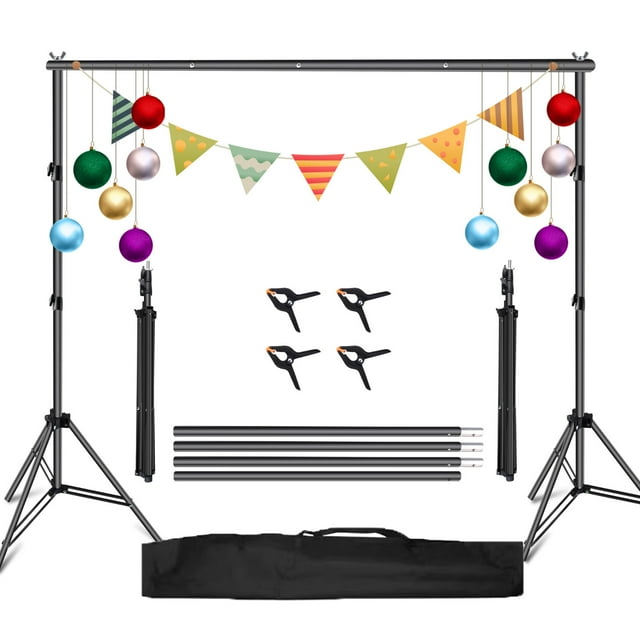 Elegant Choise Backdrop Stand Kit for Parties Decoration 10ft Studio