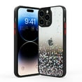 thumbnail image 1 of Elegant Choise Bling Phone Case for iPhone 14 Pro Max/14 Pro/14 Plus/14 Luxury Glitter Cover, Black, 1 of 16