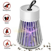 Elegant Choise Bug Zapper Indoor Outdoor Electric Insert Killer Fly Mosquito Trap Light, White