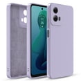thumbnail image 1 of Elegant Choise Case for Moto G 5G 2024 6.5inch Liquid Silicone Protective Cover, Purple, 1 of 16