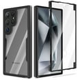 thumbnail image 1 of Elegant Choise Case with Built-in Screen Protector Full Cover for Samsung Galaxy S24 Ultra/S24 Plus/S24, Black, 1 of 13