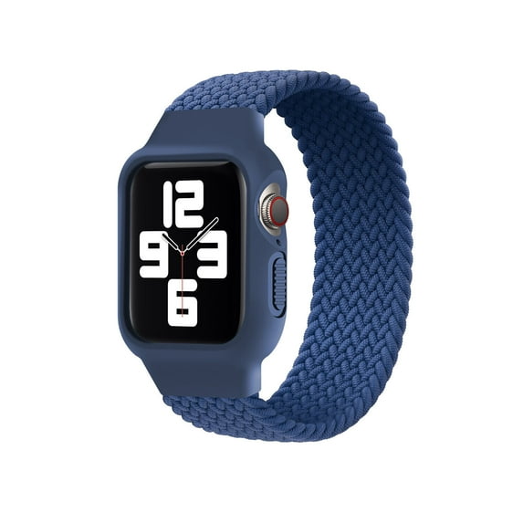 Elegant Choise Elastic Nylon Loop Band Case For Apple Watch Series SE 6 5 4 3 38/40mm