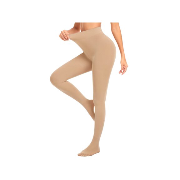 Elegant Choise Fleece Lined Leggings for Women Thermal Winter Warm Tights Tummy Control High Waisted Pants with Stretchy Soft Winter Velvet Insulation