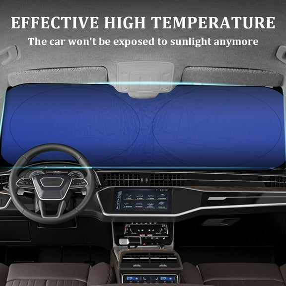 Elegant Choise For Ford Car Sun Shade Foldable UV Windscreen Sunshade Front Window Cover Visor