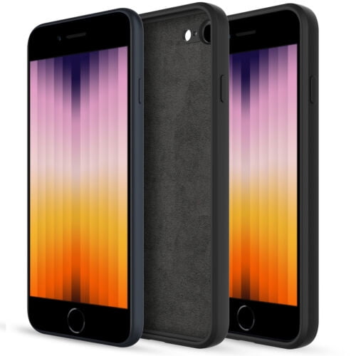 Elegant Choise For iPhone SE 3rd 2022/2nd 2020 Generation/8/7 Case Liquid Soft Silicone Cover