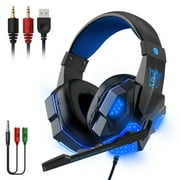 Elegant Choise Gaming Headphones with Mic for PC PS4 Laptop Xbox 1 Stereo Game Headset 3.5mm Audio Plug, PC780
