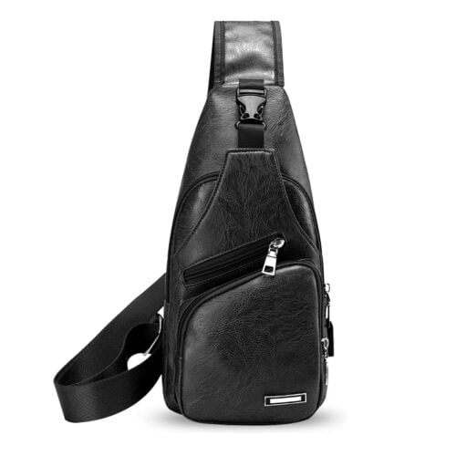 Elegant Choise Men Women Chest Sling Shoulder Bag Cross Body Fanny Pack Sports Travel Backpack