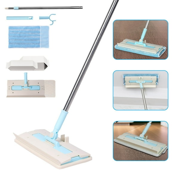 Elegant Choise Multifunct Stretchable Dust Mop Microfiber Mop for Floor Wall Cleaning Dry Wet
