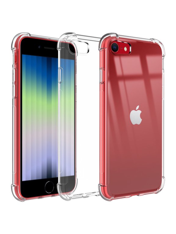 Phone Case for iPhone SE 3 2022, Clear